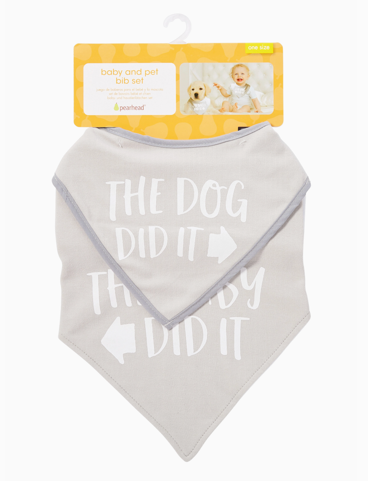 Baby & Pet Bib Set
