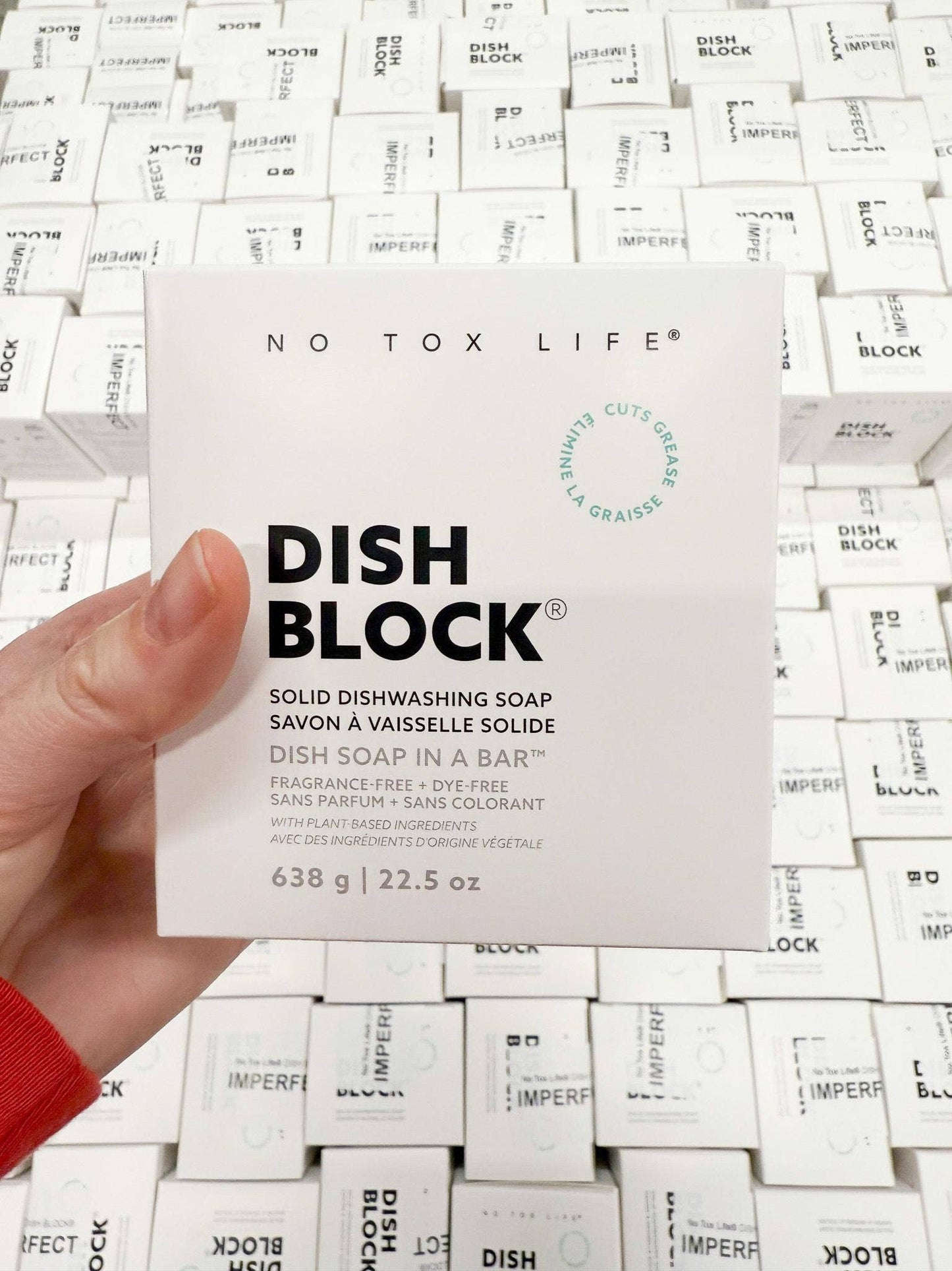 DISH BLOCK® solid dish soap - Imperfect box - ®