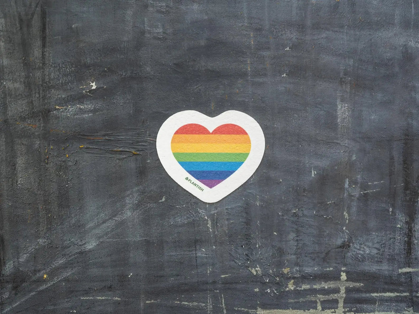 Rainbow Heart - Pop-up Sponge
