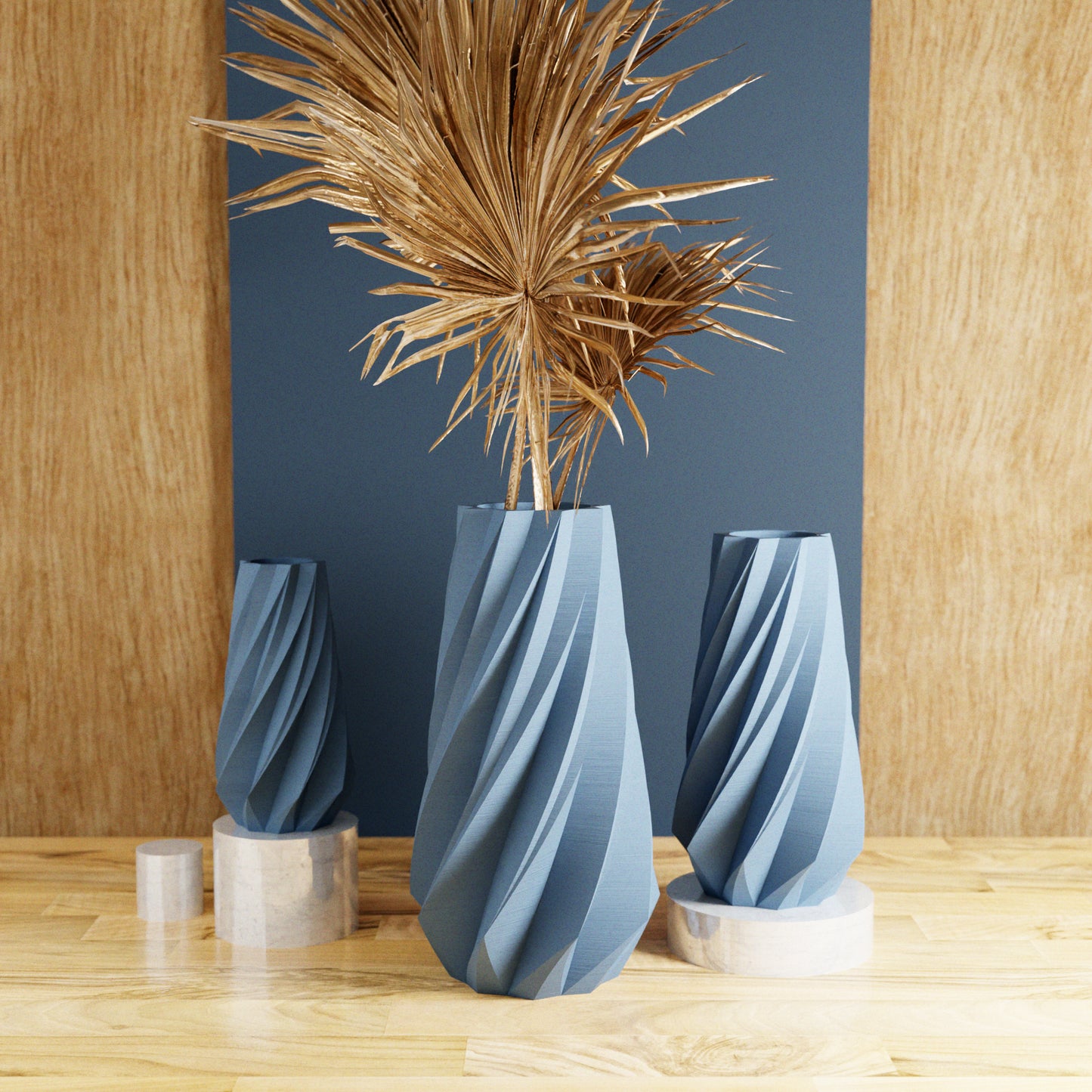 Modern Wood Vase | Timber Collection
