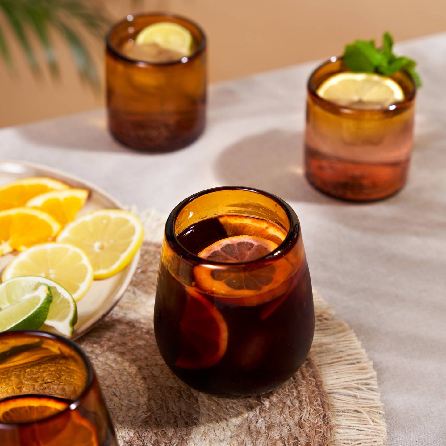 Segunda Vida El Ocaso Recycled Tumblers Set of 2