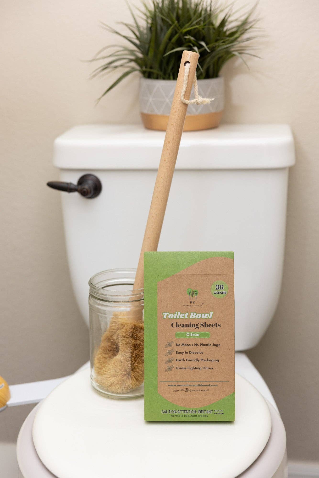 Toilet Bowl Cleaning Sheets: Citrus
