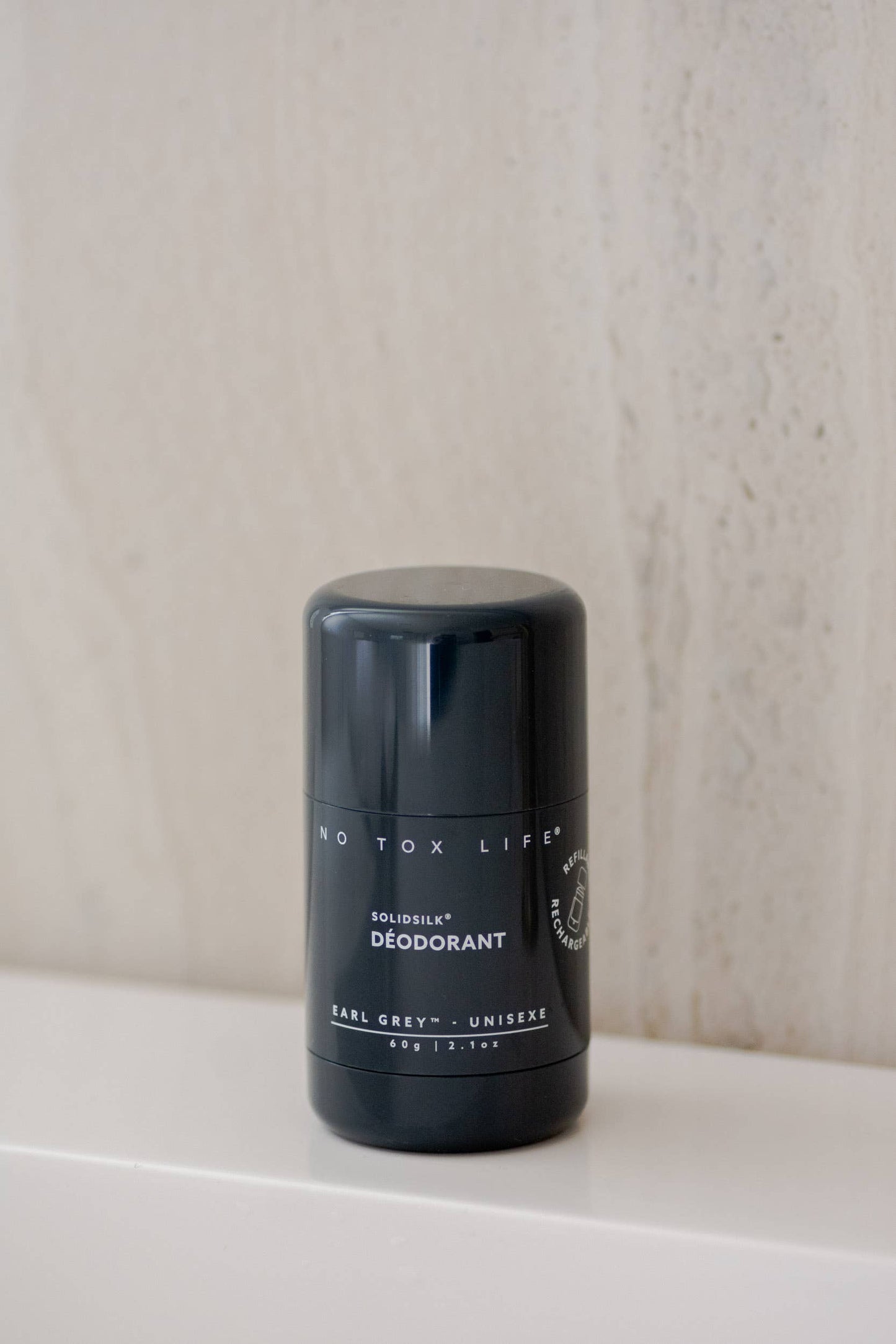 SOLIDSILK® Deodorant (Earl Grey) Refillable TUBE