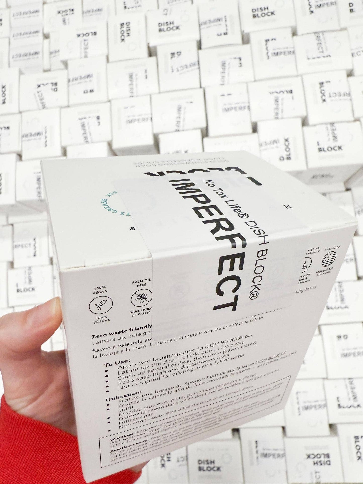 DISH BLOCK® solid dish soap - Imperfect box - ®