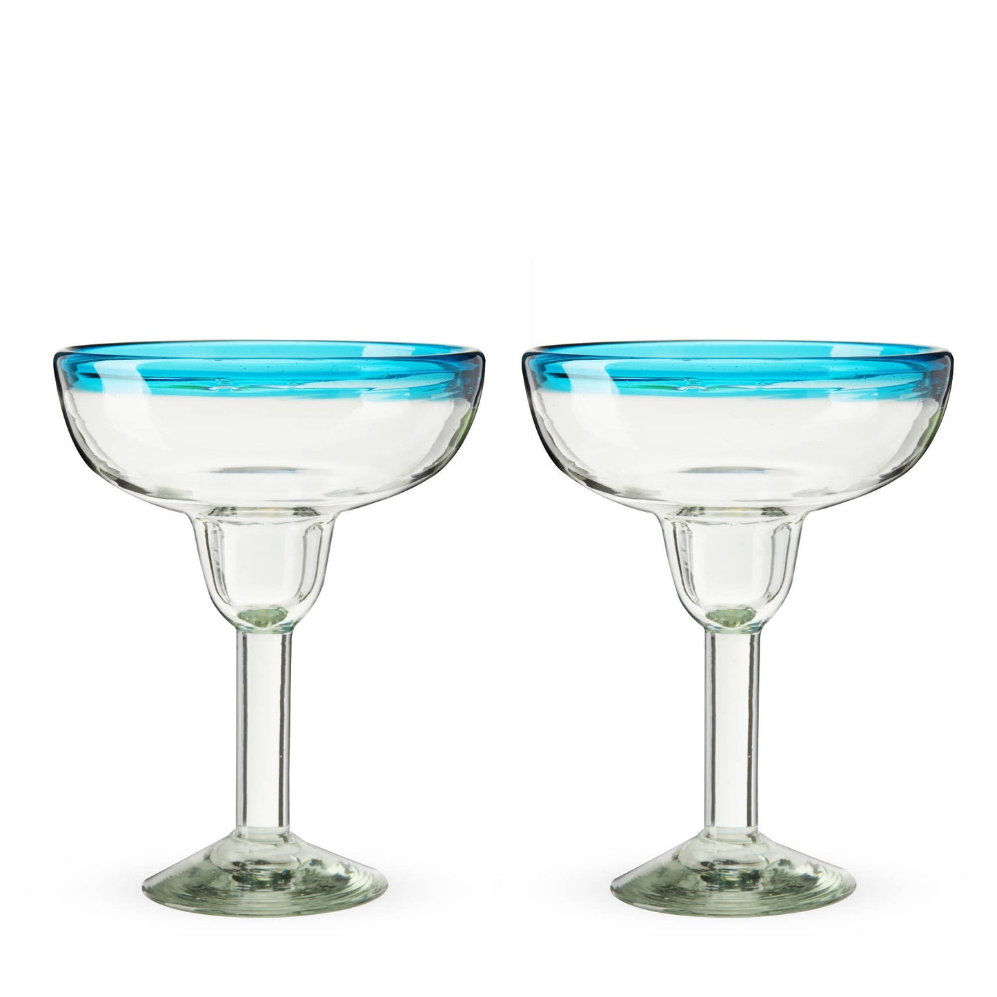 Primavera Recycled Glass Margarita Glasses Set of 2