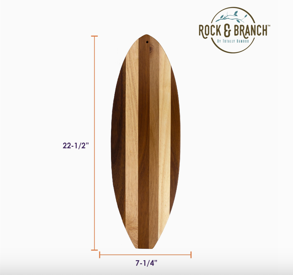 Shiplap Serving Surfboard
