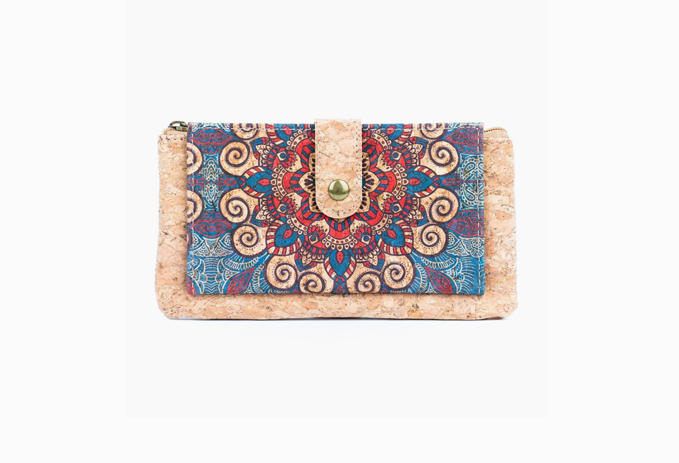 Large Vegan Cork Wallet