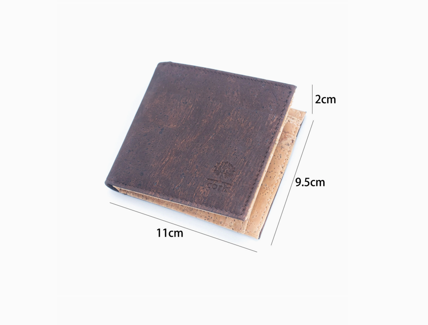 Brown Cork Men's Wallet