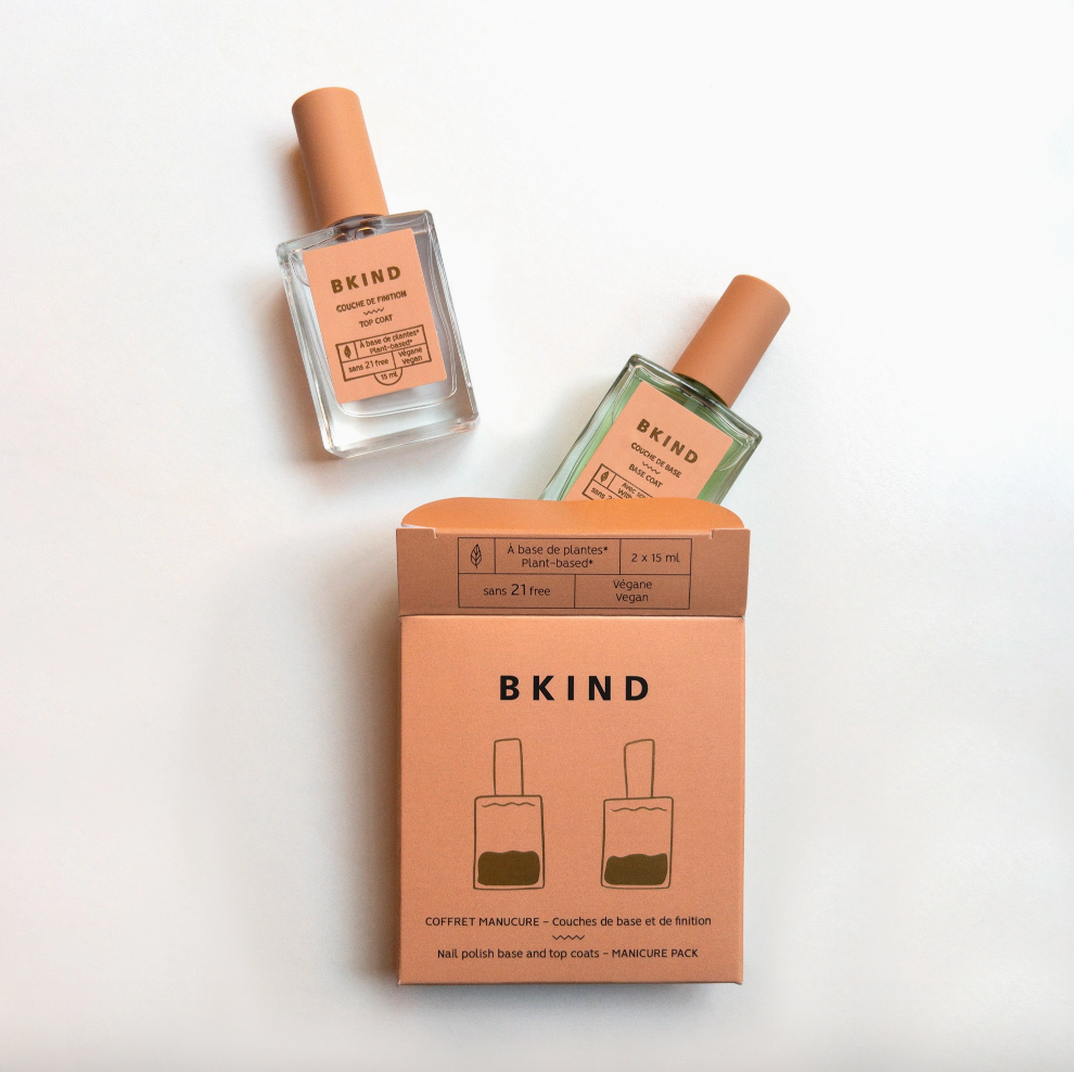 Manicure Set - Nail & Polish Duo: Base & Top