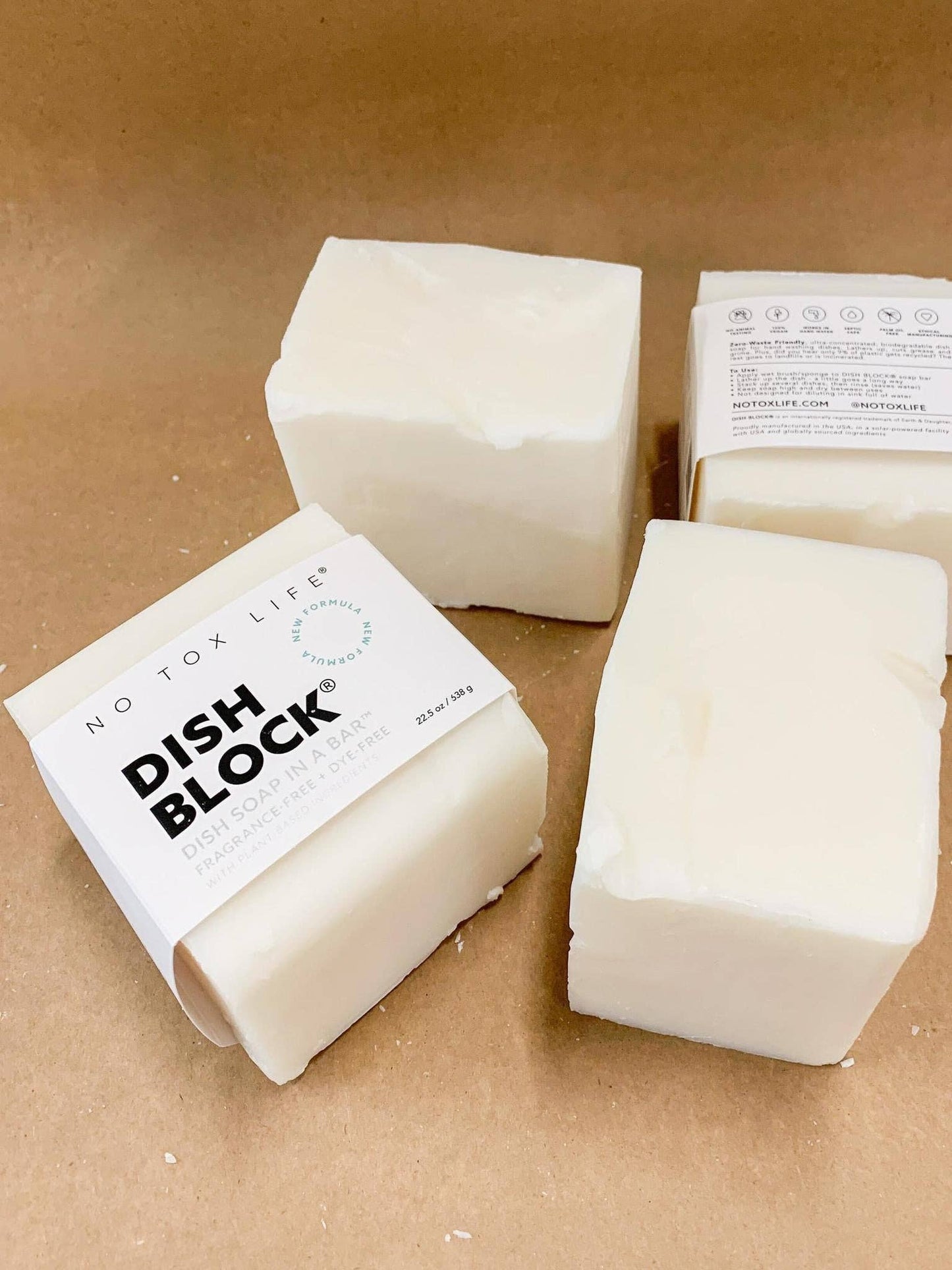 DISH BLOCK® solid dish soap - Imperfect box - ®